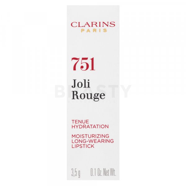 Clarins Joli Rouge dlhotrvajúci rúž s hydratačným účinkom 751 Tea Rose 3,5 g