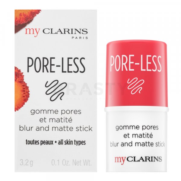 Clarins My Clarins PORE-LESS Blur And Matte Stick barra correctora para poros dilatados 3,2 g