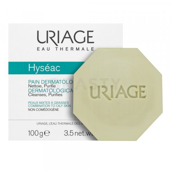 Uriage Hyséac Pain Dermatologique szilárd szappan az arcra zsíros bőrre 100 g