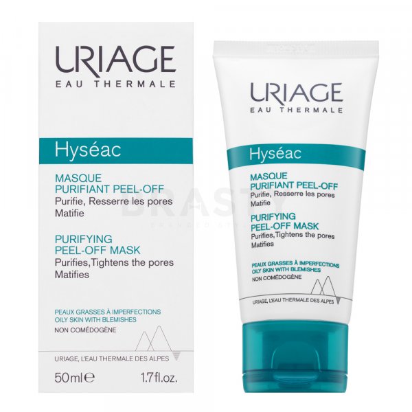 Uriage Hyséac Purifying Peel-Off Mask exfoliační maska pro mastnou pleť 50 ml