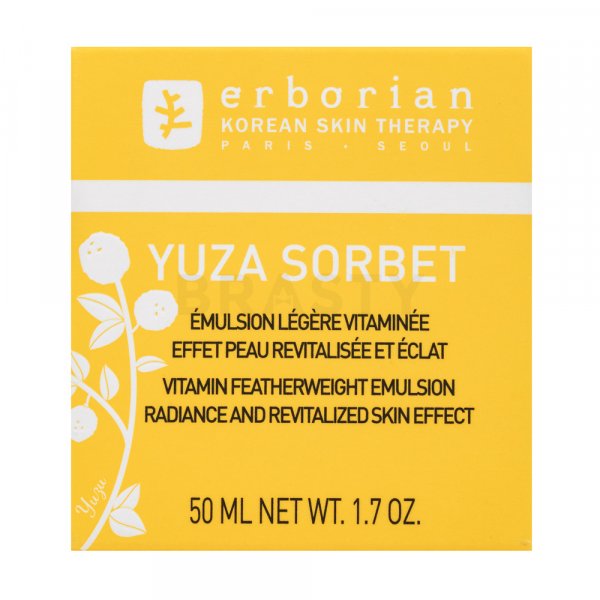 Erborian Yuza Sorbet Vitamin Featherweight Emulsion pleťový krém proti starnutiu pleti 50 ml