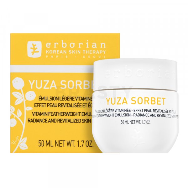 Erborian Yuza Sorbet Vitamin Featherweight Emulsion Gesichtscreme gegen Hautalterung 50 ml