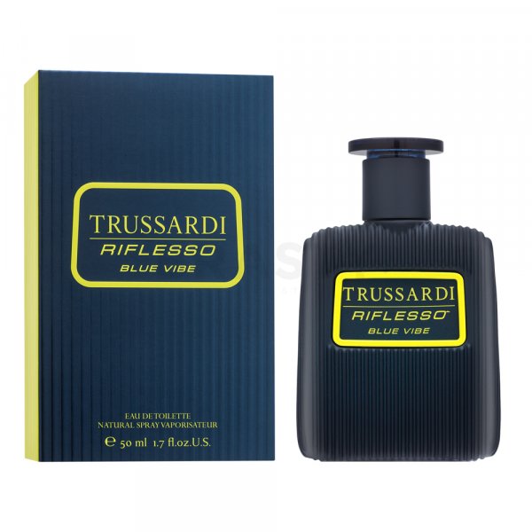 Trussardi Riflesso Blue Vibe Eau de Toilette bărbați 50 ml