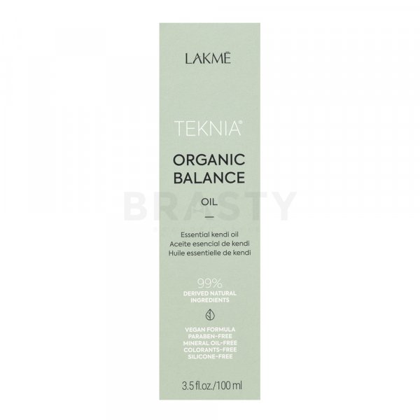 Lakmé Teknia Organic Balance Oil olejek do wszystkich rodzajów włosów 100 ml