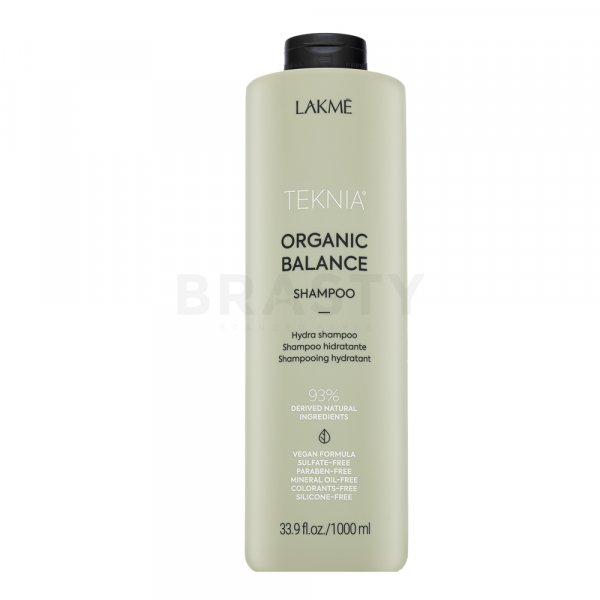 Lakmé Teknia Organic Balance Shampoo tápláló sampon mindennapi használatra 1000 ml