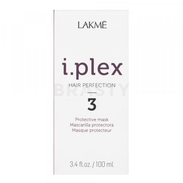 Lakmé i.plex Hair Perfection 3 Protective Mask odżywcza maska dla połysku i miękkości włosów 100 ml