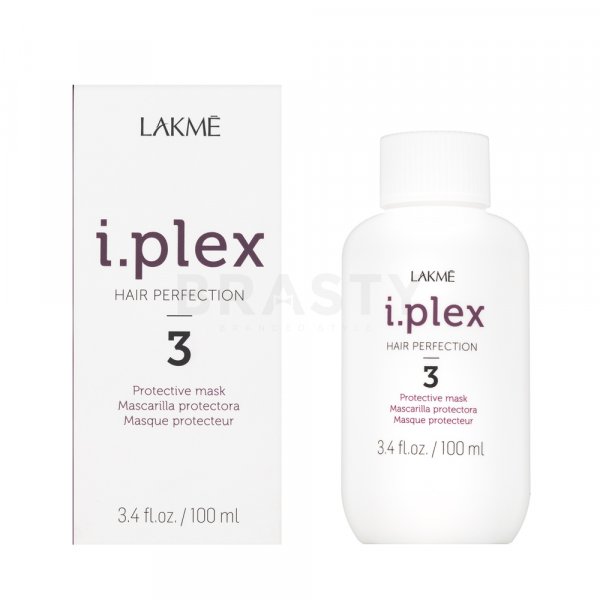 Lakmé i.plex Hair Perfection 3 Protective Mask mască hrănitoare pentru finețe și strălucire a părului 100 ml