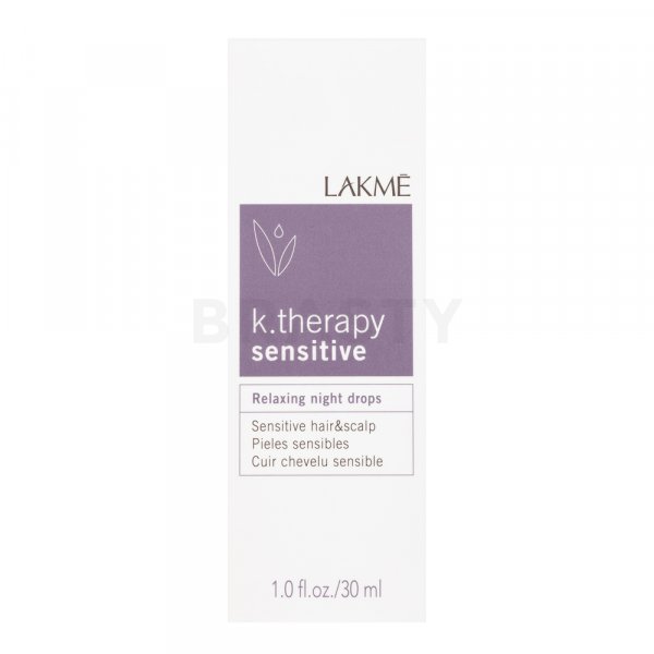 Lakmé K.Therapy Sensitive Night Drops ser intens de noapte pentru scalp sensibil 30 ml