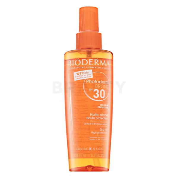 Bioderma Photoderm BRONZ SPF30 Dry Oil слънцезащитно олио за лице и тяло 200 ml