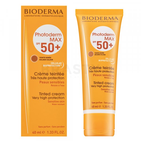 Bioderma Photoderm MAX Tinted Cream SPF50+ krém na opalování pro normální, smíšenou a citlivou pleť 40 ml