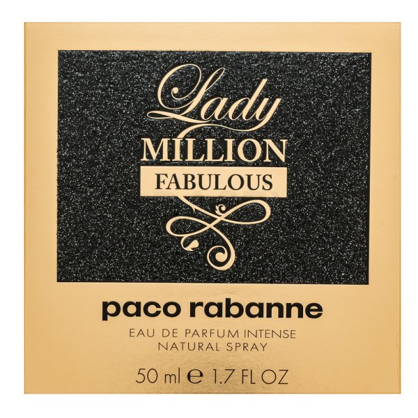 Paco Rabanne Lady Million Fabulous Intense Eau de Parfum nőknek 50 ml