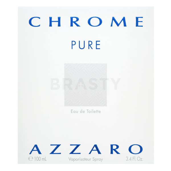 Azzaro Chrome Pure woda toaletowa dla mężczyzn 100 ml