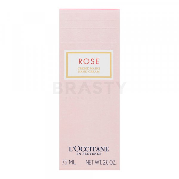 L'Occitane Rose Hand Cream Nährcreme für Hände und Nägel 75 ml