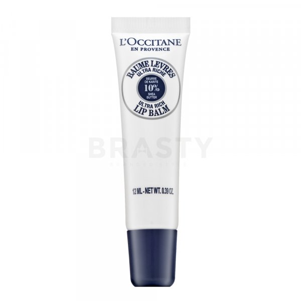 L'Occitane Shea Butter Ultra Rich Lip Balm výživný balzam na pery 12 ml