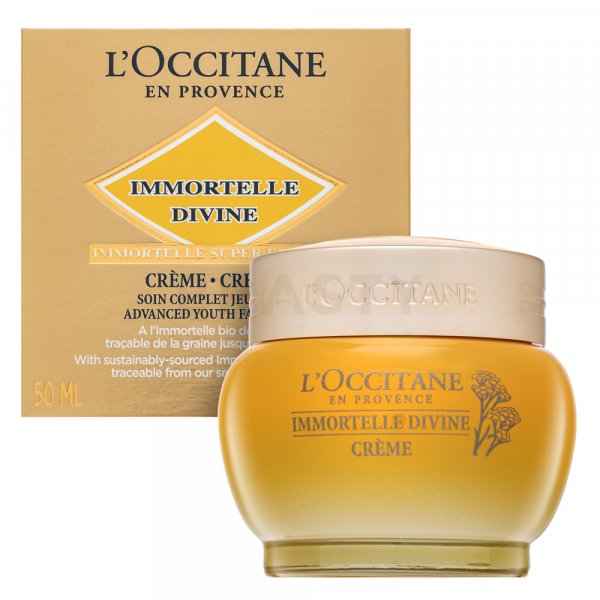 L'Occitane Immortelle Divine Créme hydratační krém proti vráskám 50 ml