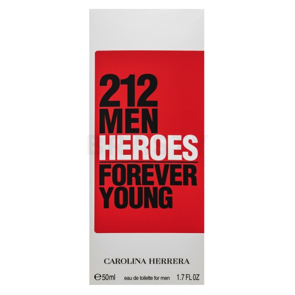 Carolina Herrera Men Heroes Forever Young Eau de Toilette für Herren 50 ml