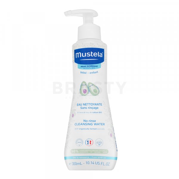 Mustela Bébé 1st Water No-Rinse Cleansing Water apă pentru curățarea pielii pentru copii 300 ml