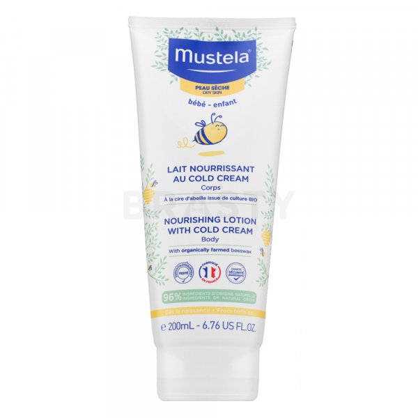 Mustela Bébé Nourishing Body Lotion with Cold Cream soothing emulsion for kids 200 ml