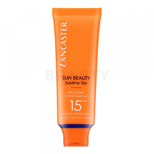 Lancaster Sun Beauty Sublime Tan Silky Cream SPF15 krém na opaľovanie na tvár 50 ml