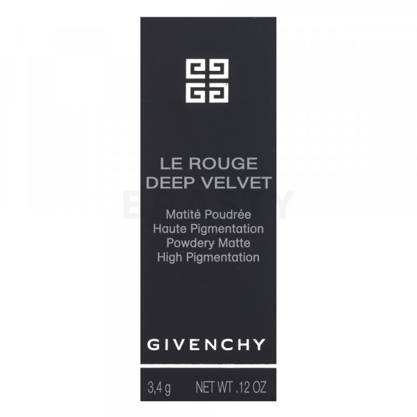 Givenchy Le Rouge Deep Velvet Lipstick rúž so zmatňujúcim účinkom 25 Fuchsia Vibrant 3,4 g