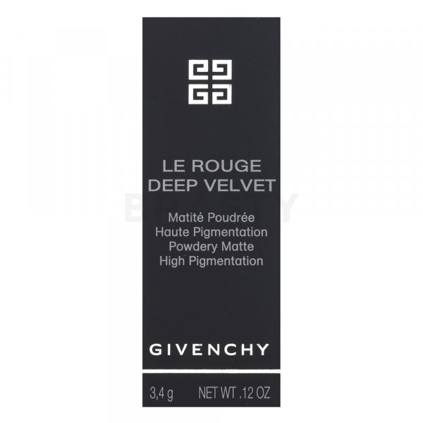 Givenchy Le Rouge Deep Velvet Lipstick 37 Rouge Graine rtěnka s matujícím účinkem 3,4 g