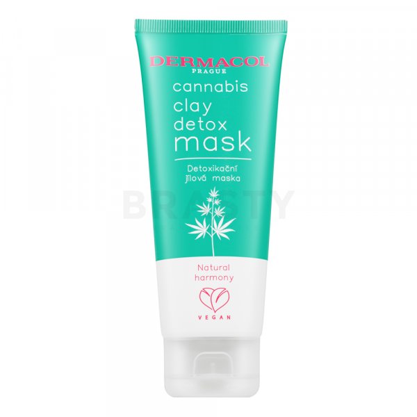 Dermacol Cannabis Clay Detox Mask čistící maska pro problematickou pleť 100 ml