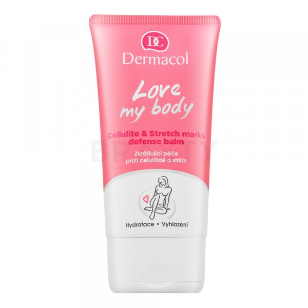 Dermacol Love My Body Cellulite & Stretch Marks Defense Balm liftende verstevigende crème tegen zwangerschapsstriemen 150 ml