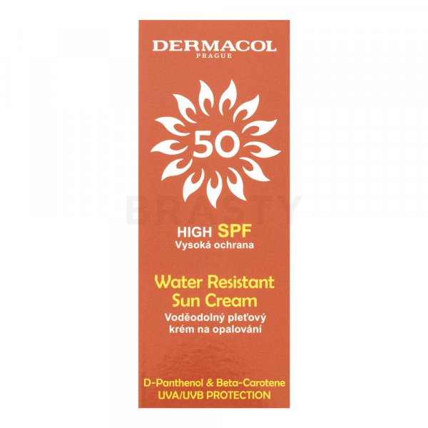 Dermacol Sun Water Resistant Sun Cream SPF50 krém na opaľovanie 50 ml