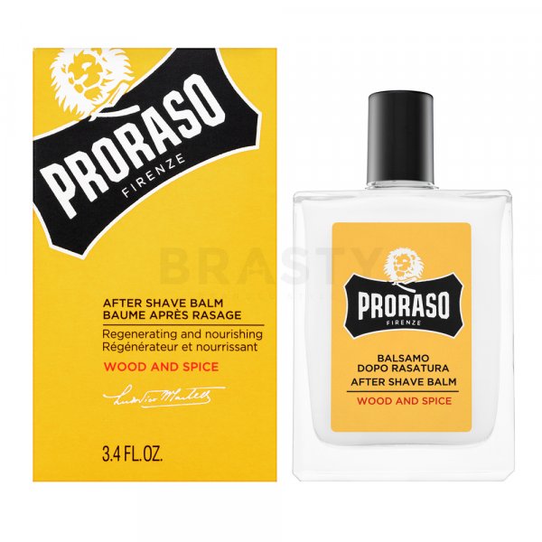 Proraso Wood And Spice After Shave Balm soothing aftershave balm 100 ml