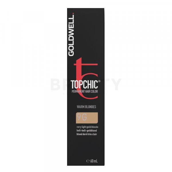 Goldwell Topchic Hair Color vopsea profesională permanentă pentru păr 9G 60 ml