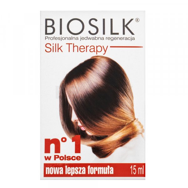 BioSilk Silk Therapy Original wzmacniająca pielęgnacja do wszystkich rodzajów włosów 15 ml
