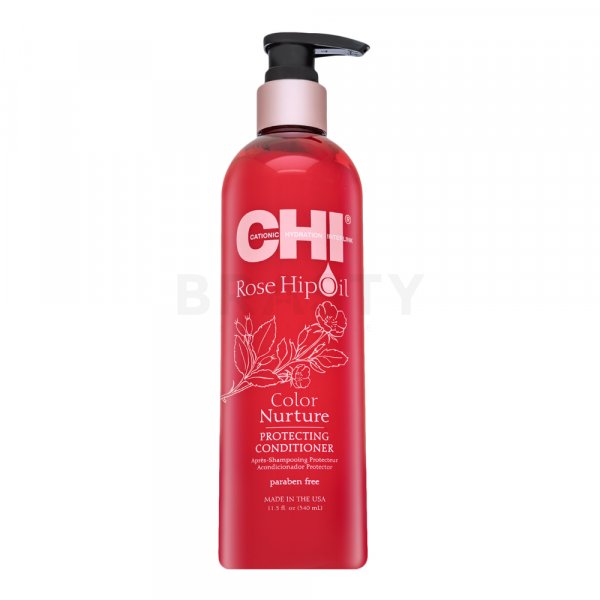 CHI Rose Hip Oil Color Nurture Protecting Conditioner odżywka ochronna do włosów farbowanych 355 ml