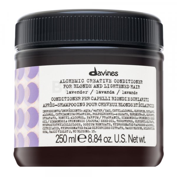 Davines Alchemic Conditioner balsam pentru a evidentia culoarea parului Lavender 250 ml