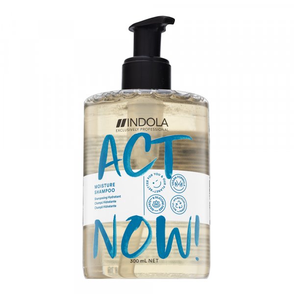 Indola Act Now! Moisture Shampoo подхранващ шампоан за хидратиране на косата 300 ml