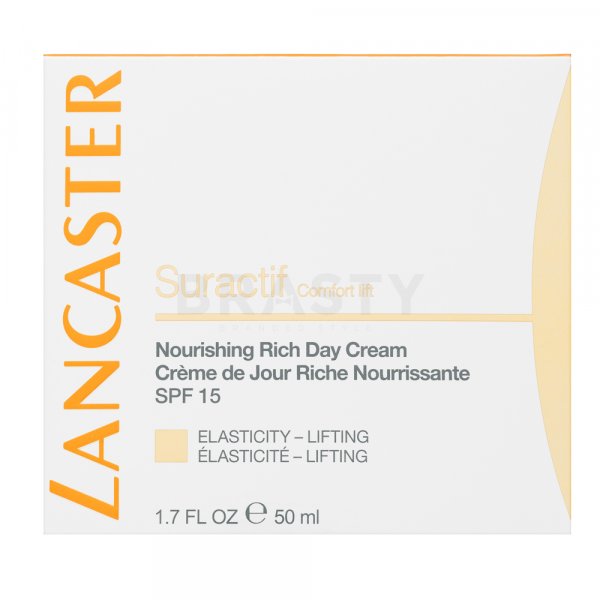 Lancaster Suractif Comfort Lift Nourishing Rich Day Cream подхранващ крем за изглаждане на дълбоки бръчки 50 ml