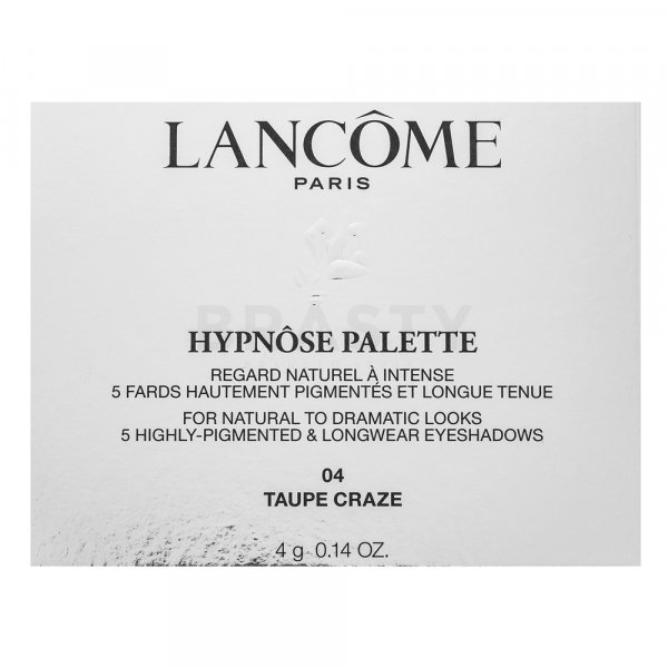 Lancôme Hypnôse Palette 04 Taupe Craze paletka očných tieňov 4 g