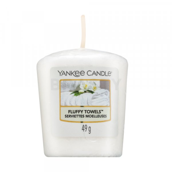 Yankee Candle Fluffy Towels candela votiva 49 g