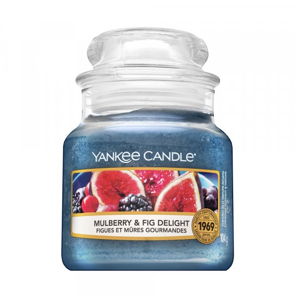 Yankee Candle Mulberry & Fig Delight ароматна свещ 104 g