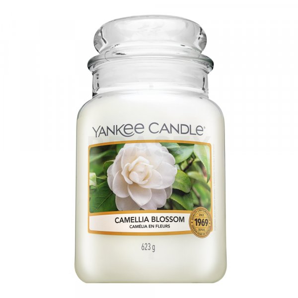 Yankee Candle Camellia Blossom ароматна свещ 623 g