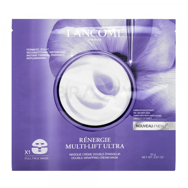 Lancome Rénergie Multi-lift Ultra Double-Wrapping Cream Mask plátýnková maska proti stárnutí pleti