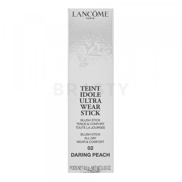 Lancôme Teint Idole Ultra Wear Stick Blush 02 - Daring Peach blush cremos sub forma de baton 9 g