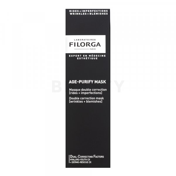 Filorga Age-Purify Double Correction Mask Mascarilla capilar nutritiva contra las imperfecciones de la piel 75 ml