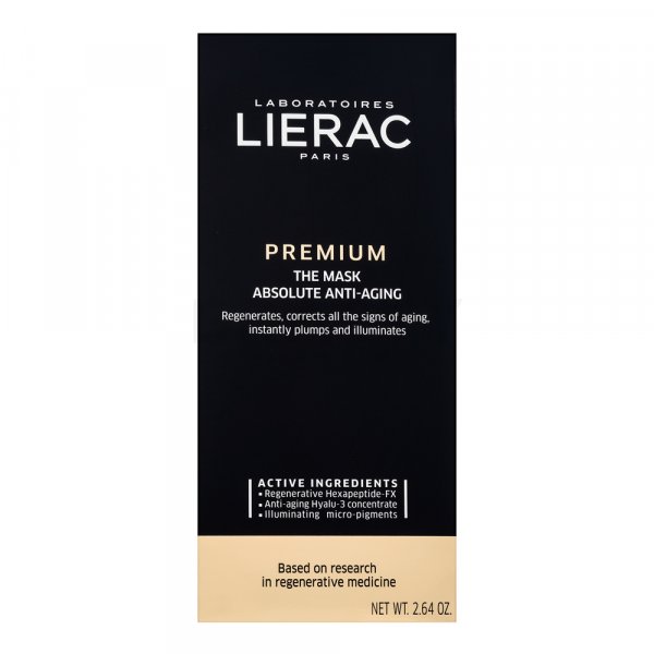 Lierac Premium Le Masque Sublimateúr Anti-Age Absolú mască hrănitoare împotriva ridurilor, umflăturilor și a cearcănelor 75 ml