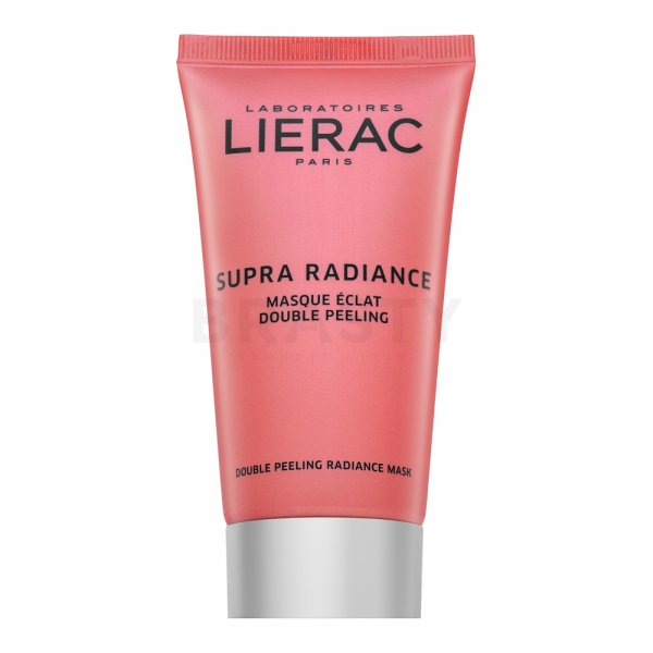 Lierac Supra Radiance Masque Éclat Double Peeling ексфолираща маска за уеднаквена и изсветлена кожа 75 ml