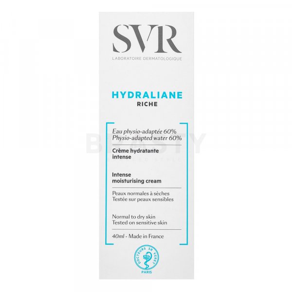 SVR Hydraliane Riche Intense Moisturising Cream cremă de ten cu efect de hidratare 40 ml