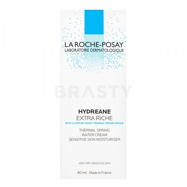 La Roche-Posay Hydreane Extra Rich Moisturizing Cream Feszesítő szilárdító krém az arcbőr megújulásához 40 ml