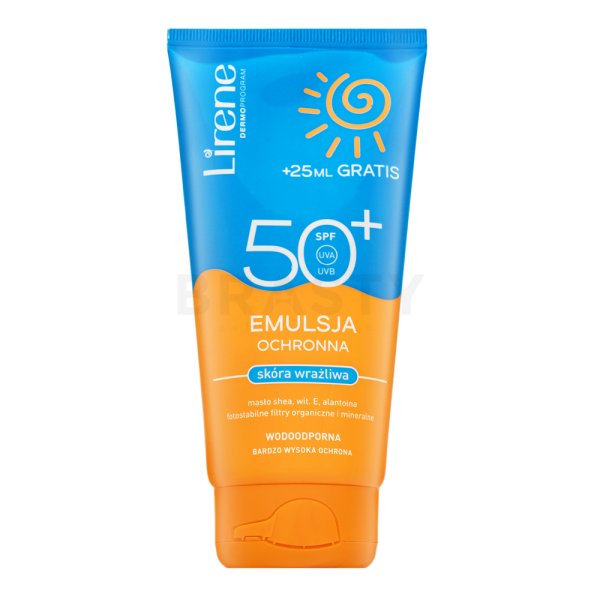 Lirene Sun Lotion Sensitive Skin SPF50+ Bräunungsmilch 175 ml