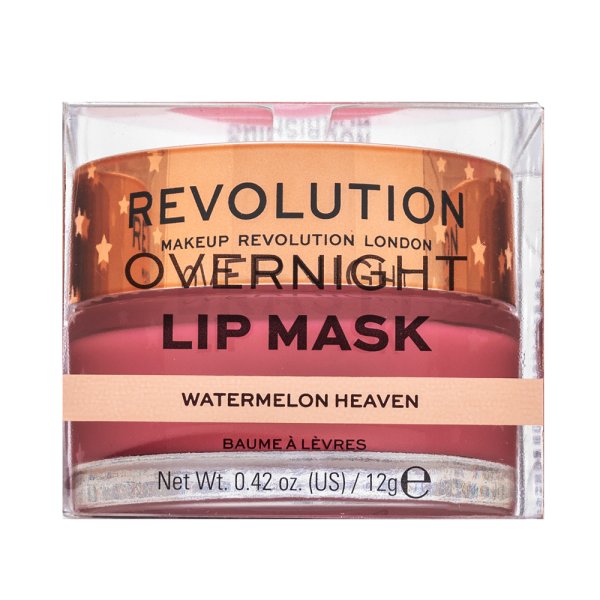 Makeup Revolution Overnight Lip Mask - Watermelon Heaven výživný balzam na pery 3,6 ml
