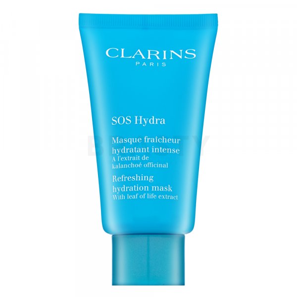 Clarins SOS Hydra Refreshing Hydration Mask odświeżająca, żelowa maseczka o działaniu nawilżającym 75 ml