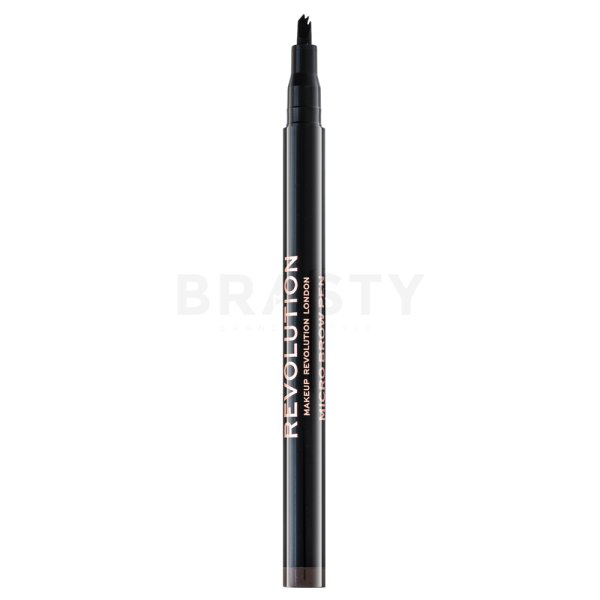 Makeup Revolution Micro Brow Pen - Medium Brown tužka na obočí 1 ml